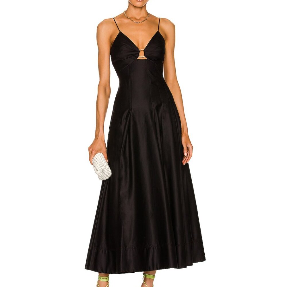 Aje Black Le Mempris Dress